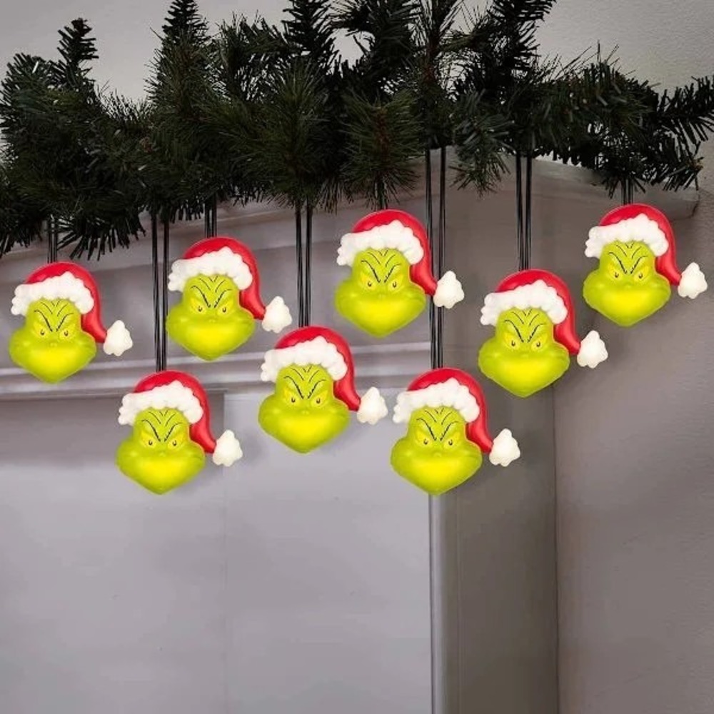 The Mr. Grinch Projection Christmas Musical String Lights Song You're A Mean One